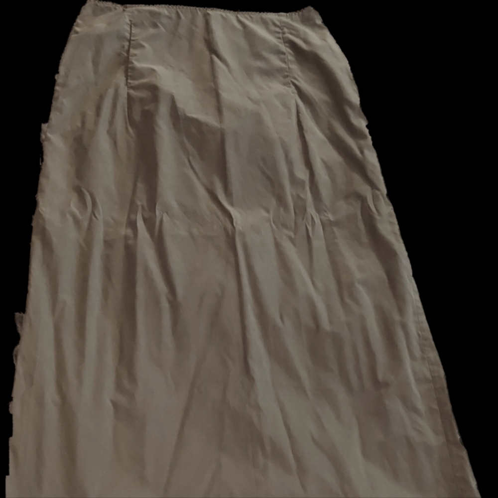 90's Long Grey Skirt